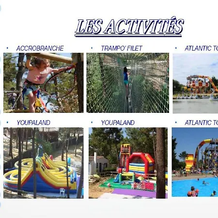 Resid'azur T2-pmr- Piscine Privee 아파트 생장드몽