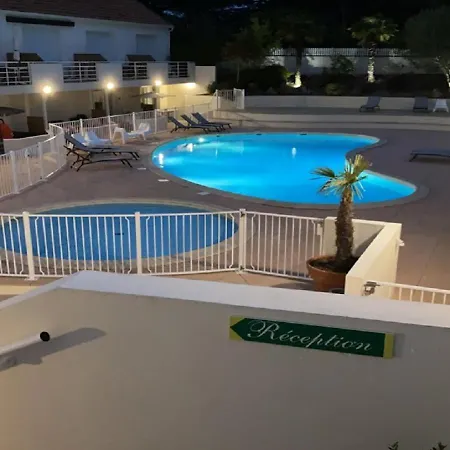 Resid'azur T2-pmr- Piscine Privee 아파트 *